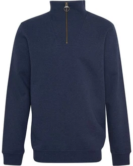 Barbour Zip-Troyer Nelson Dunkelblau/Blau
