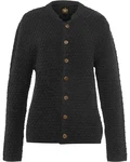 Hammerschmid Strickjacke Anton Schwarz/Dunkelgrau