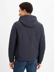 bugatti Steppjacke Dunkelblau/Dunkelgrau/Grau