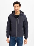 bugatti Steppjacke Dunkelblau/Dunkelgrau/Grau