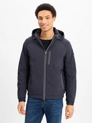 bugatti Steppjacke Dunkelblau/Dunkelgrau/Grau