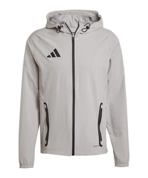 adidas Performance Sweatjacke Tiro 25 Competition Trainingsjacke Hellgrau/Grau/Beige
