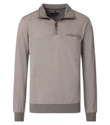 CASAMODA Sweat Troyer Langarm mit Reißverschluss 413572800