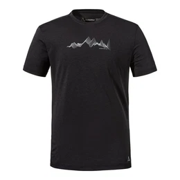 Schffel Kurzarmshirt CIRC T Shirt Sulten M BLACK