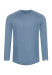 Smilodox Longsleeve Kayden Blau/Grau/Hellblau