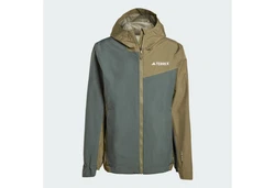 adidas TERREX Funktionsjacke TERREX MULTI 2.5L RAIN.RDY REGENJACKE Dunkelgrün/Grün