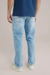 WE Fashion Regular-fit Jeans Hellblau/Blau