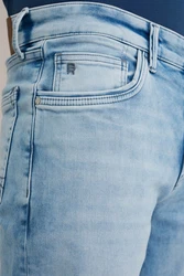 WE Fashion Regular-fit Jeans Hellblau/Blau