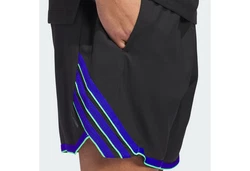 adidas Performance Sweatshorts CRAZY LITE SHORTS Schwarz/Lila/Dunkelblau/Blau