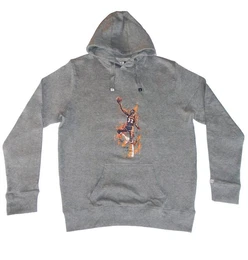 Kapuzensweatshirt , Hoodie, Magic Johnson, Schwarz, Herren (Stck, 1-tlg., Stck) mit Frontprint