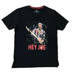 Sidney Maurer T-Shirt Jimi Hendrix mit Frontprint Schwarz/Dunkelblau/Hellblau/Rot