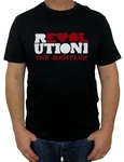 The Beatles T-Shirt Revolution Dunkelrot/Schwarz/Rot/Braun/Hellblau