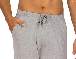 Comte Pyjamahose Mix & Match Hellgrau/Grau/Beige