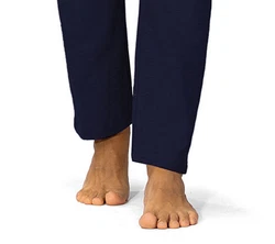Comte Pyjamahose Mix & Match Dunkelblau/Blau