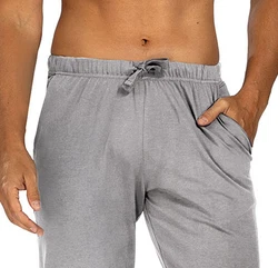 Comte Pyjamahose Mix & Match Herren Schlafhose Hellgrau/Grau