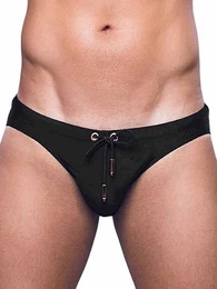 Badehose Core V20 Swim Briefs Swimwear Black L