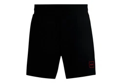 HUGO Pyjama Short Set Laze Schwarz/Rot/Dunkelrot