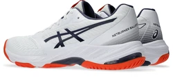 Asics NETBURNER BALLISTIC FF 3 Handballschuh WEISS/HELLINDIGO