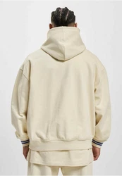 DEF Kapuzensweatshirt Big Hoody Blau/Braun/Beige