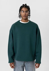 Dandalo Sweatshirt Jansen Dunkelgrün/Grün/Türkis