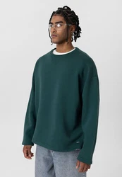 Dandalo Sweatshirt Jansen Dunkelgrün/Grün/Türkis