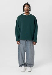 Dandalo Sweatshirt Jansen Dunkelgrün/Grün/Türkis