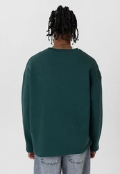 Dandalo Sweatshirt Jansen Dunkelgrün/Grün/Türkis