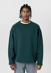 Dandalo Sweatshirt Jansen Dunkelgrün/Grün/Türkis