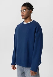 Dandalo Sweatshirt Jansen Dunkelblau/Blau/Hellblau