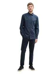 TOM TAILOR Shirt Dunkelblau/Hellblau/Blau