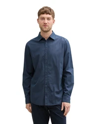 TOM TAILOR Shirt Dunkelblau/Hellblau/Blau