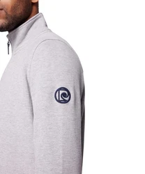 Pierre Cardin Sweatshirt Troyer Grau/Hellgrau