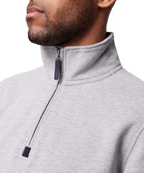 Pierre Cardin Sweatshirt Troyer Grau/Hellgrau