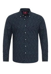 Williot Blusenshirt Mcnary Dunkelblau/Rot/Blau/Hellblau