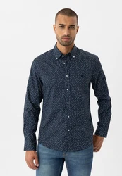 Williot Blusenshirt Mcnary Dunkelblau/Rot/Blau/Hellblau