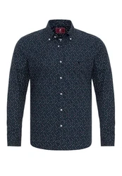 Williot Blusenshirt Mcnary Dunkelblau/Rot/Blau/Hellblau