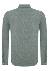 Williot Blusenshirt Mcnary Dunkelgrün/Türkis