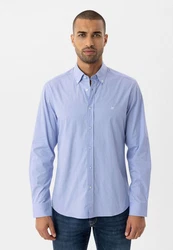 Williot Blusenshirt Lasvegas Hellblau/Blau/Weiß