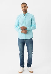 Williot Blusenshirt Lasvegas Hellblau/Türkis