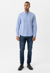 Williot Blusenshirt Lasvegas Dunkelgrün/Blau/Türkis/Dunkelblau/Hellblau
