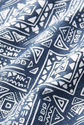 Next Langarmhemd Hellblau/Grau/Blau
