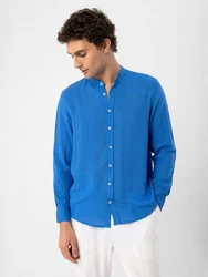 Antioch Blusenshirt Ambrogia Blau/Hellblau