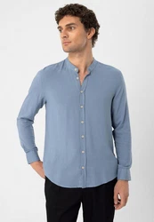 Antioch Blusenshirt Ambrogia Blau/Hellblau