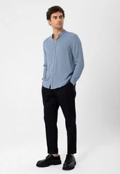 Antioch Blusenshirt Ambrogia Blau/Hellblau
