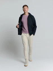 NO EXCESS Anorak Funktionsjacke Dunkelblau/Blau