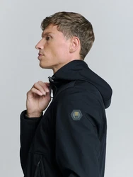 NO EXCESS Anorak Funktionsjacke Dunkelblau/Blau