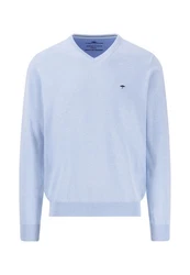 FYNCH-HATTON Strickpullover Blau/Hellblau