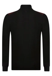 Jacey Quinn Cardigan Overlay Dunkelrot/Bordeaux