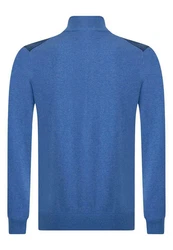 Jacey Quinn Cardigan Overlay Blau/Dunkelblau