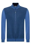 Jacey Quinn Cardigan Overlay Blau/Dunkelblau